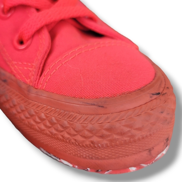 Converse Chuck Taylor All Star Platform Hot Pink Hightop Sneakers Shoes Wedge 7 - Picture 8 of 9